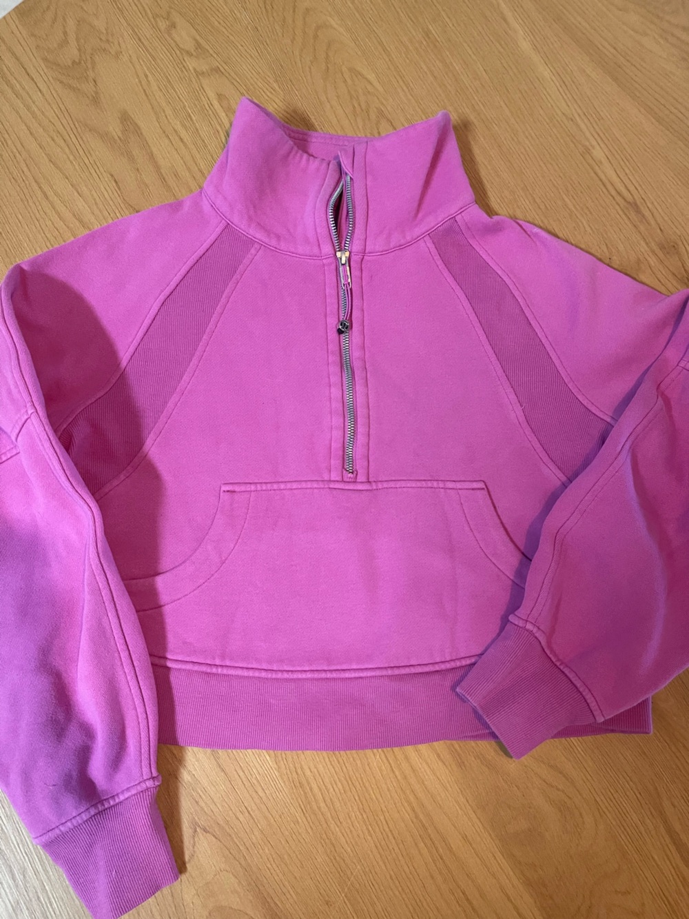 Lululemon purple zip up sweatshirt - Picture 2 of 5